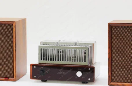 Passive Speaker 10W-50W 4 ohm 90dB British retro four-inch bookshelf box front surround amplifier speaker XLR input