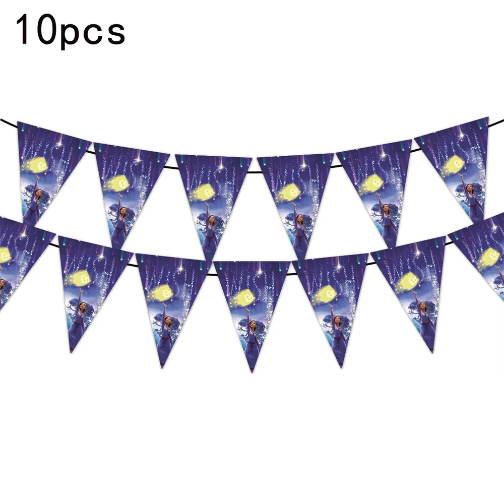 1Set/Lotto Star Wish Theme Boys Favor Bunting Happy Birthday Flags Decorazioni Hanging Banner Baby Shower Eventi Forniture Per Feste