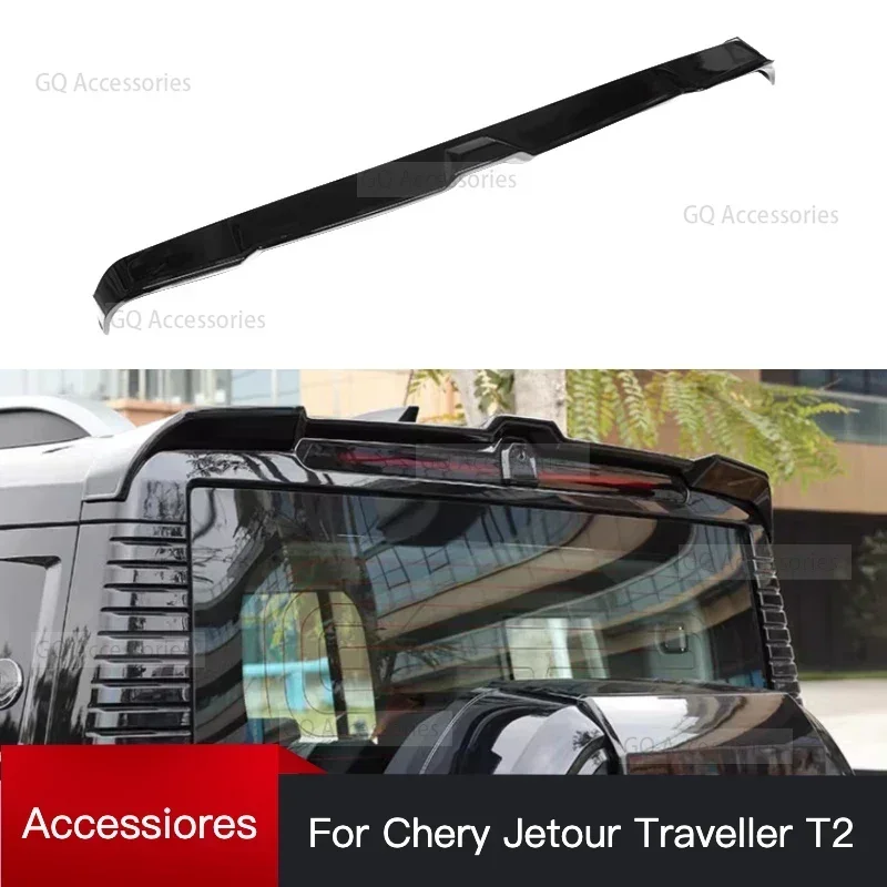 

For cherryJetour Traveller T2 2023 2024 Jetour T2 Car Tail Wing Roof Fixed Wing Modified Paint Sports Rear Wing