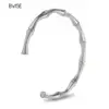 Bwise Stainless Steel Gold Color Bamboo Joint Bangles 2023 Trend Bracelet For Women Men Romantic Party Gift Fashion Jewelry 5