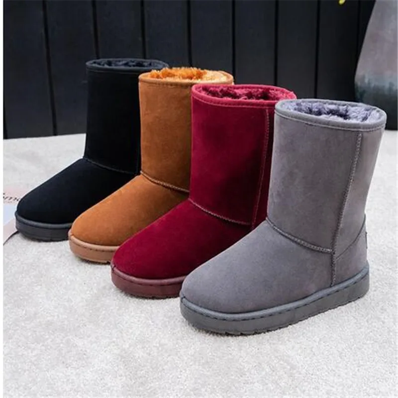 

Women's Shoes 2023 Winter New Women Snow Boots Ladies High Quality Warm Australia Boots Set Foot Boots for Women Botas Mujer