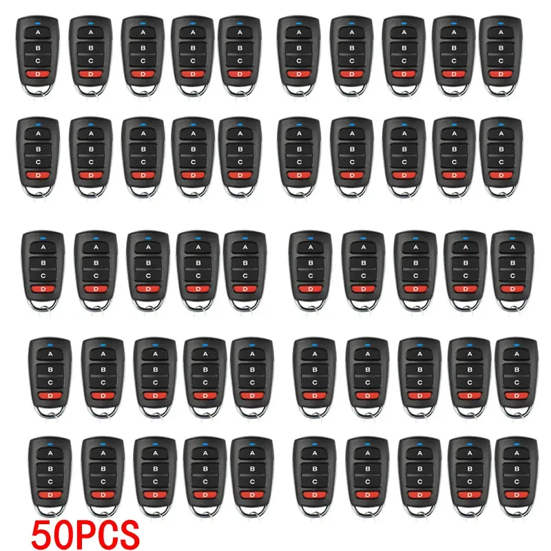 10/5pcs ABCD / Lock Unlock 4Button 433MHz Metal Push Button Remote Control Transmitter Universal 4 Buttons Garage Door Opener - Image 17
