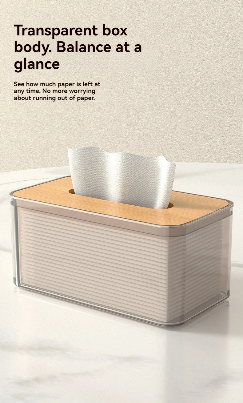 1 Stück/Einfache Taschentuchbox für den Hausgebrauch, Wohnzimmer-Tisch-Taschentuchbox, Kreative Luxuriöse Aufbewahrungsbox – Detail 2