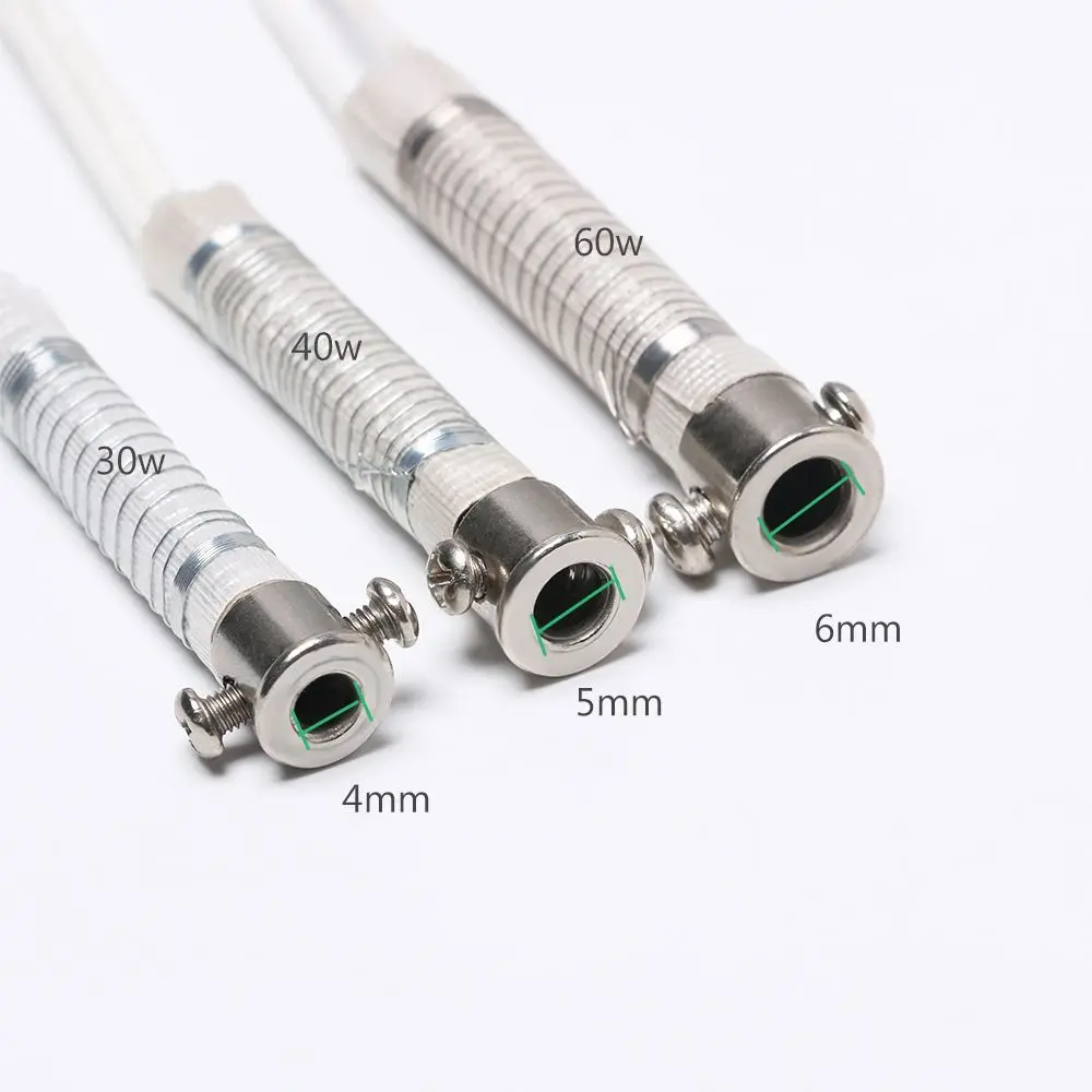 Soldering Iron Core Heating Element 220V 30W40W60W for External heat Iron Core Replacement Welding Tool Metalworking Accessories new 30w 40w 60w electric soldering iron heating core durable external fast heating element heater core welding tools accessories