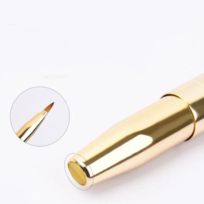 Makeup Brush Retractable Lip Makeup Brush Lipstick Lip Gloss Brush Telescopic Dual Use Eyeshadow Beauty Tools