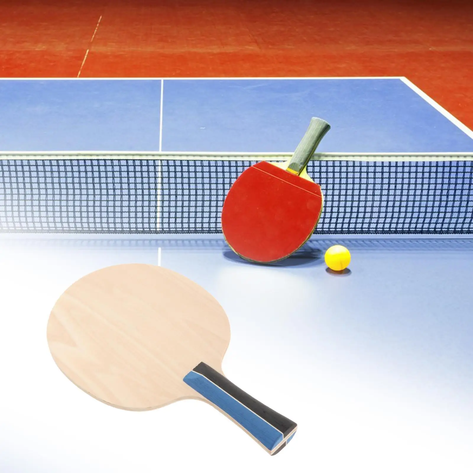 Table Tennis Blade Table Tennis Bat Portable Penhold Paddle Grip Racket