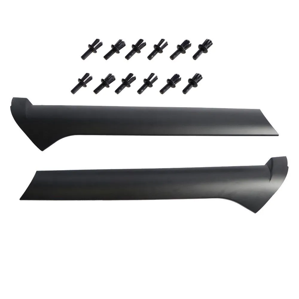 Aramox Windshield Moulding 2 Pieces Left Right Windshield Outer Trim