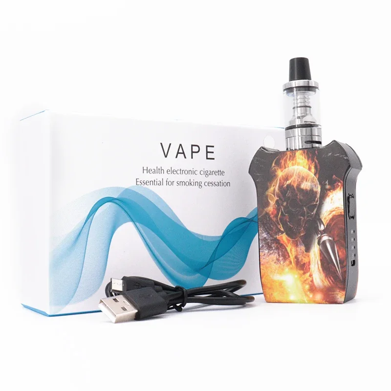 80w Vape Box Mod Kits 2000mAh mit 0,35 Ohm 2ml Zerstäuber Leistung einstellbare Vapor izer Vape E-Zigarette Shisha Shisha Vaper Pen_S5ac716a6f686452498d010eab2f52d197
