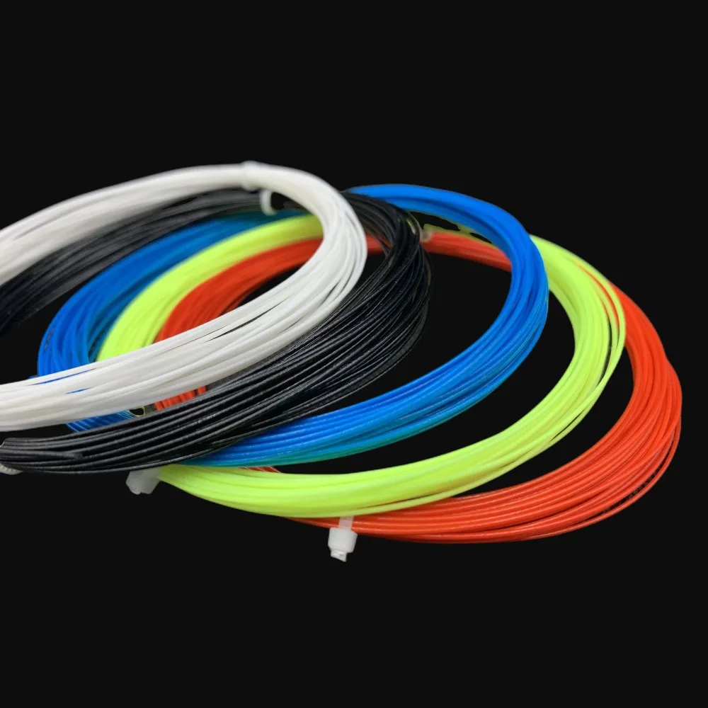 

Break Proof Badminton Racquet String High Elastic 0.7MM Colorful Racket Line Colorful Flexibility Training Badminton Strings