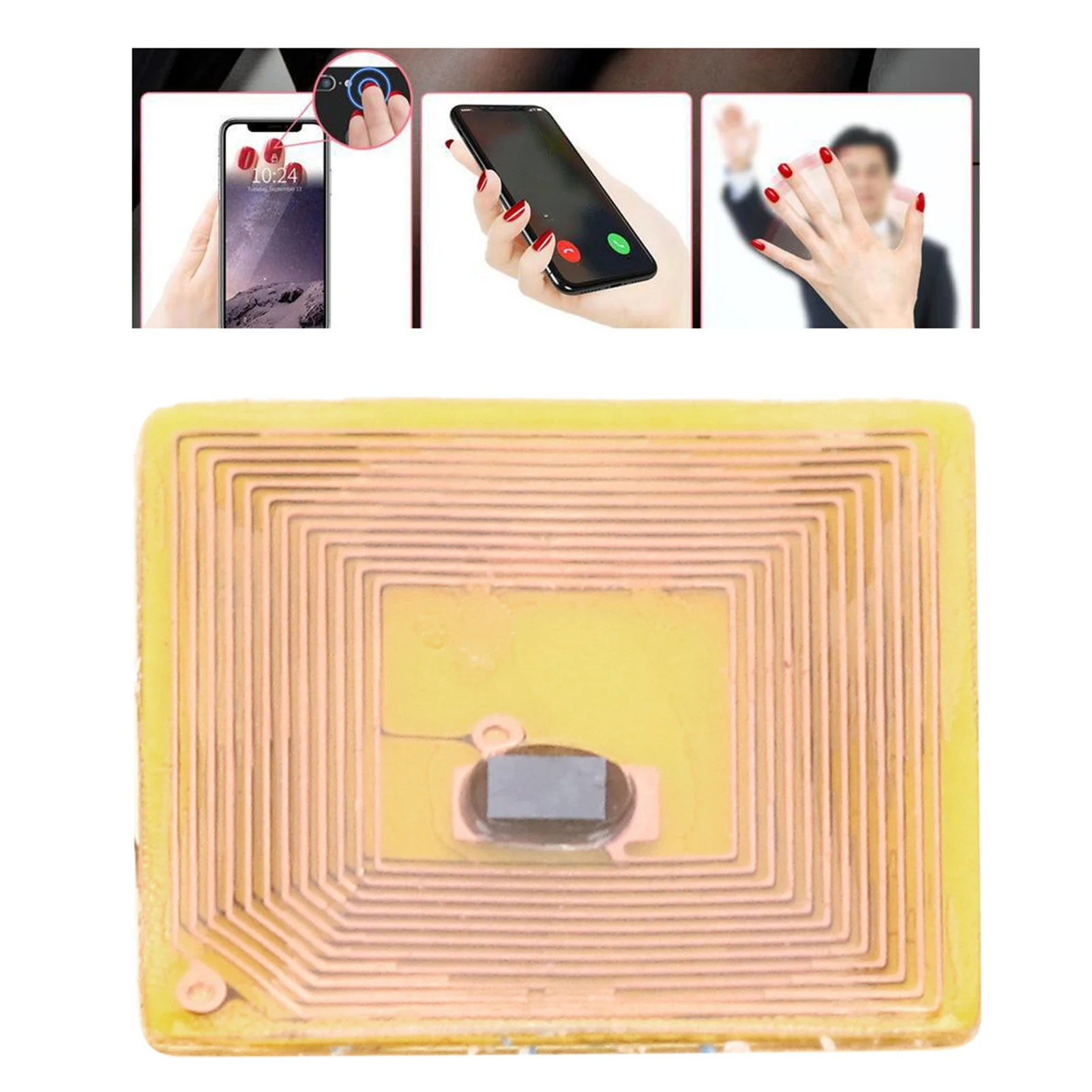 Smart Nail Chip N3 Smart Nail Chip Soft Skin Friendly Flexible Sticker Built In Devices Accessories