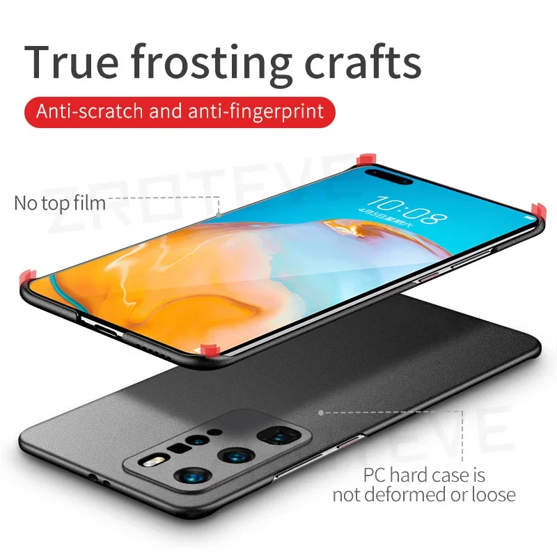 Sleek Matte Hard PC Protective Phone Case by Zroteve
