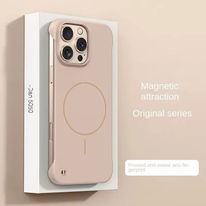 ตัวเลือกสินค้า เคส iPhone ไร้ขอบบางเฉียบ ป้องกันกระแทก MagSafe