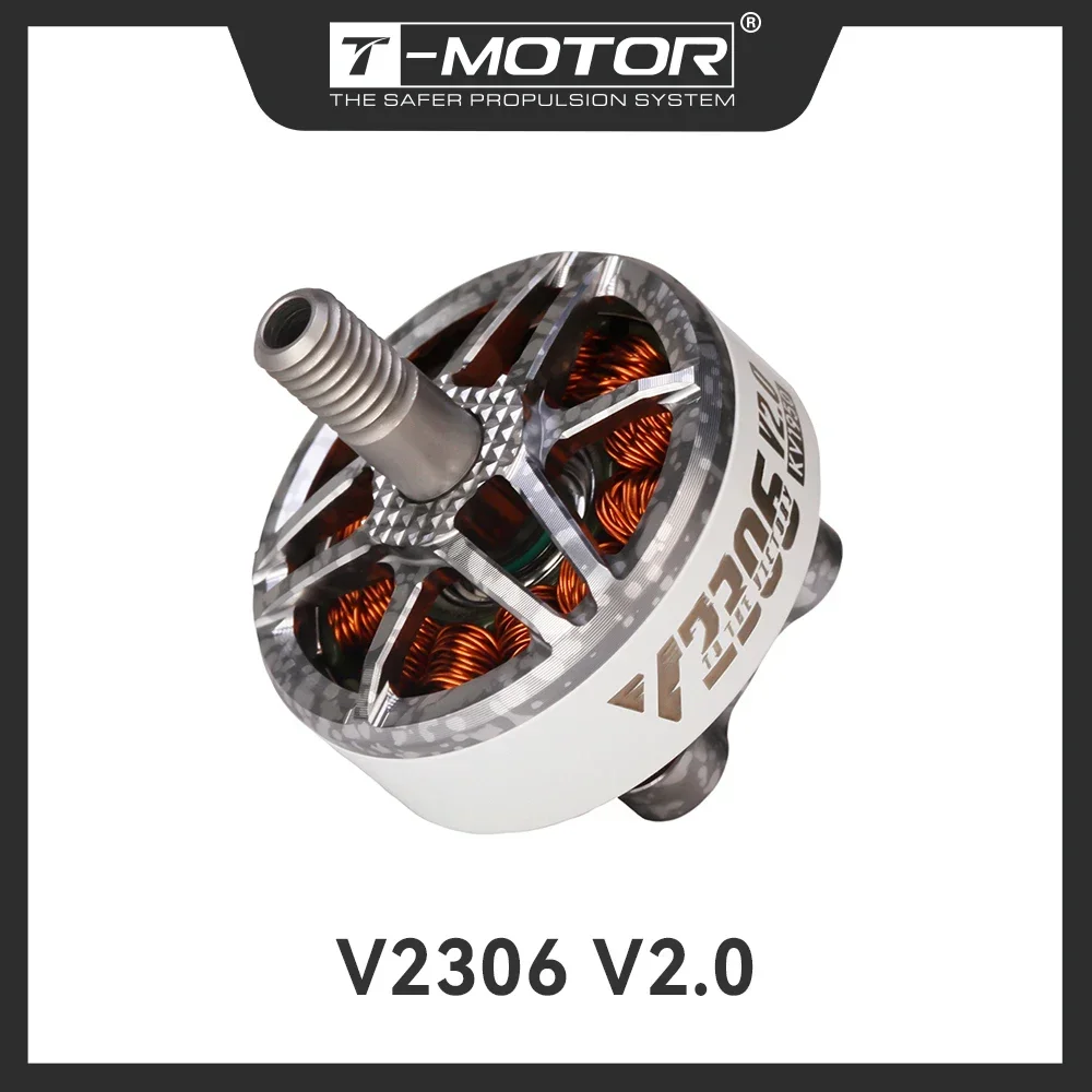 T-MOTOR T-HOBBY V2306 V2.0  5"Freestyle Fpv Racing Drone Motor 4-6S KV1950/KV2400 Brushless Motor For FPV Freestyle Version thumbnail 4
