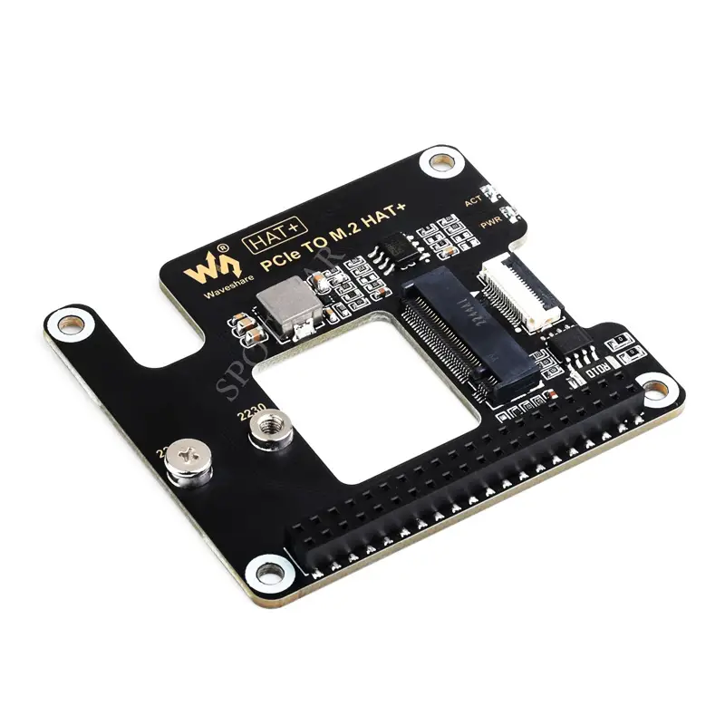 Raspberry Pi5 PCIe to M.2 NVMe SSD Adapter Board PCIe TO M.2 HAT Extension Board for Pi 5 image 2