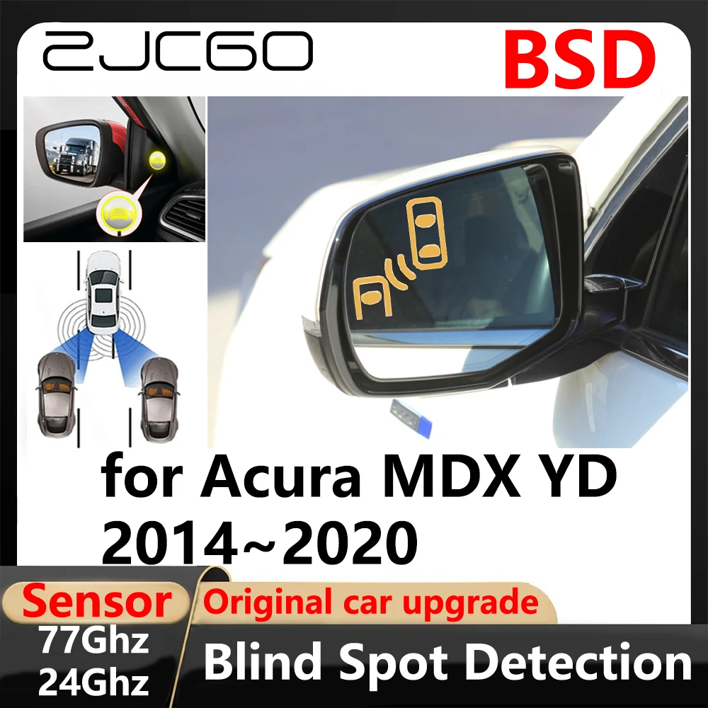 

ZJCGO BSD Blind Spot Detection Lane Change Assisted Parking Driving Warnin for Acura MDX YD 2014 2015 2016 2017 2018 2019 2020