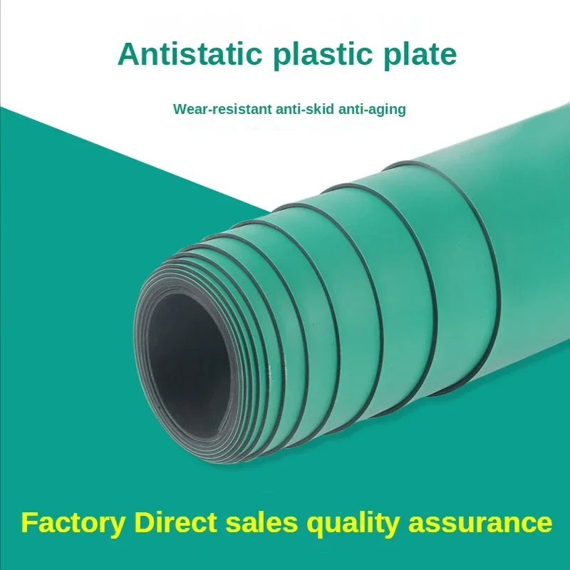 

1000*500*2mm Anti-static Table Mat Table Mat Table Cloth Anti-slip Laboratory Rubber Green Rubber Mat