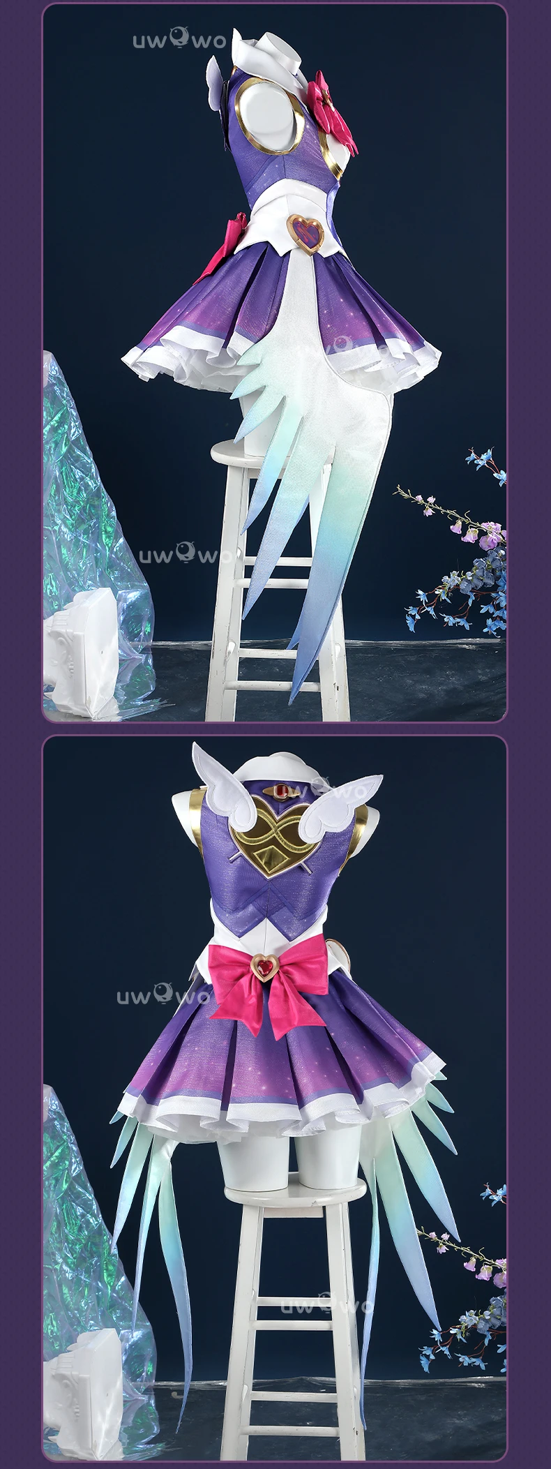 Kirikoo Cosplay Game Overwatchh 2 Magical Girls Cosplay Kostüm XS-2XL Halloween Kostüm 5