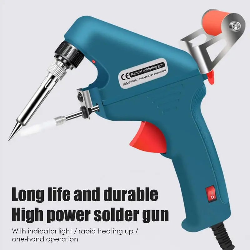 

new Soldering Iron Set Electronic Welding Torch Kit 60W Internal Heat Helping Hand Electric Tin Feeding Machine Repair Tool