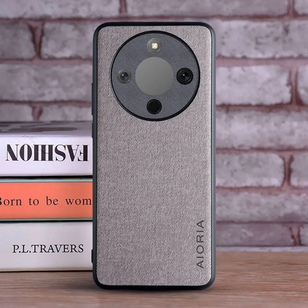 Luxury Textile Leather Phone Case Cover - Premium Coque and  Design