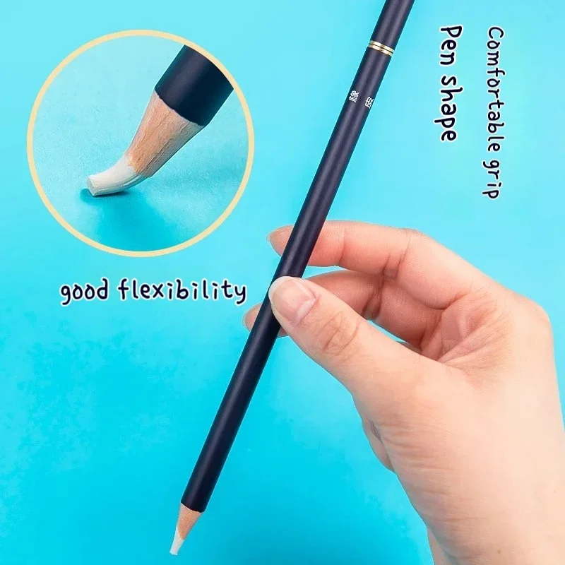 Precision Pencil-Shaped Erasers for Art and School Supplies
