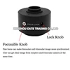 1X 0.35X 0.5X 0.63X Focusable Microscope C mount Adapter Trinocular Reduce Lens CCD Camera Adapter for Olympus Microscope 4