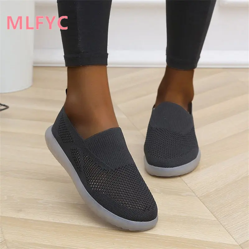 20233 Women's shoes Summer breathable mesh shoes female soft sole casual flat shoes Spring and autumn comfortable single shoes