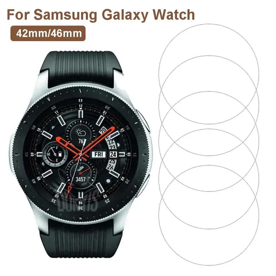 5/3/1 pcs for Samsung Galaxy Watch 46mm 42mm 9H Tempered Glass Anti-scratch Explosion proof Screen Protector Glass Film