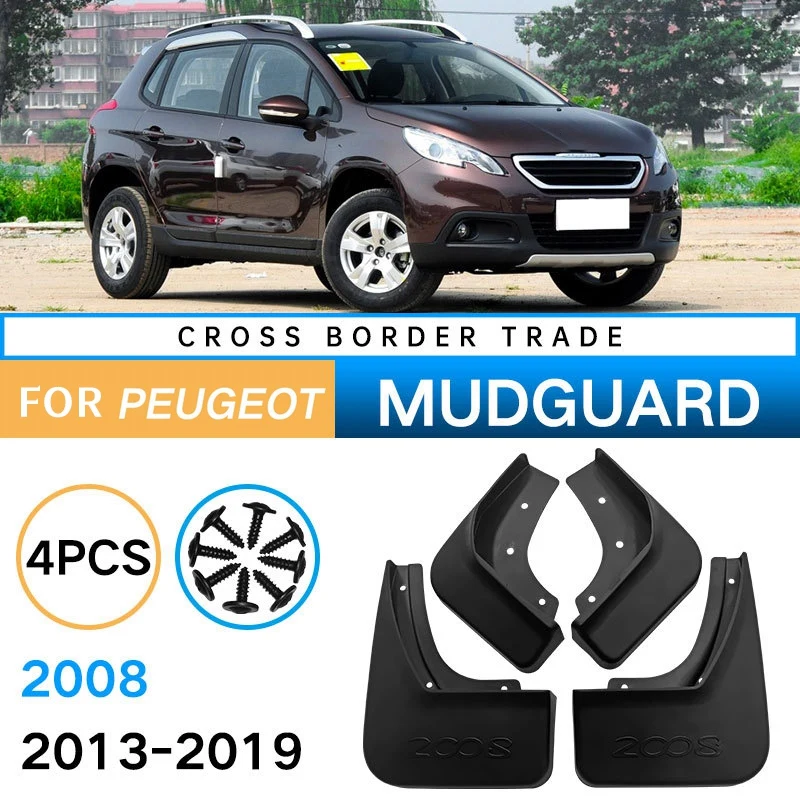Barres de Toit APLINE BASIC Modèle pour Peugeot 2008 2013-2019 - Gris