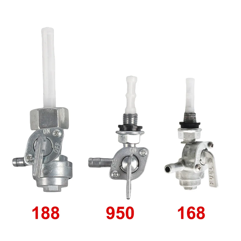 Pack De 2 Grifos De Gasolina M10 | Válvula De Combustible Para Motocicletas, ATV, Quads Y Generadores | Rosca De 10 Mm