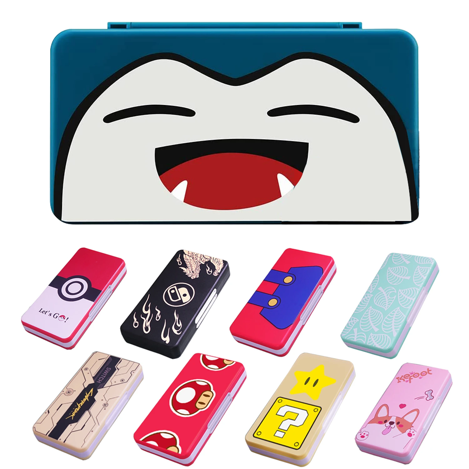 48 In 1 Switch Game Card Case Box For Nintendo Switch Oled Portable Storage  Box Ns Lite Cards Holder Protective Cover Hard Shell - Cases - AliExpress