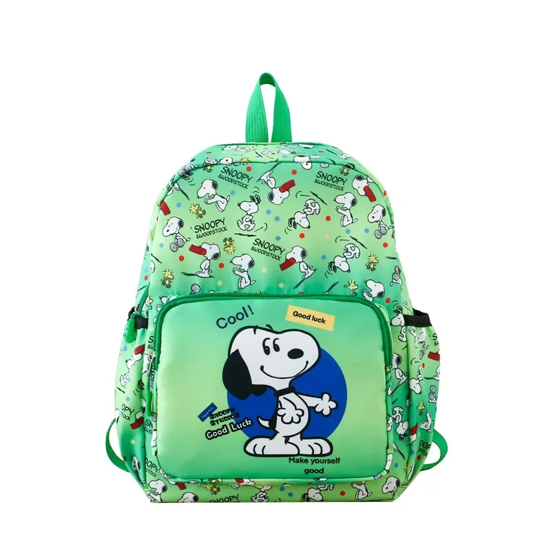 Snoopy Children's backpack Cartoon Printed Boys' Backpack Kindergarten Middle Class Schoolbag Cute Girls' Backpacks 34x27x12cm 2