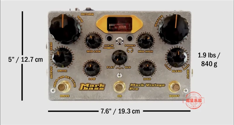 Markbass Studio Pre プリアンプ Markbass Mark Vintage Pre