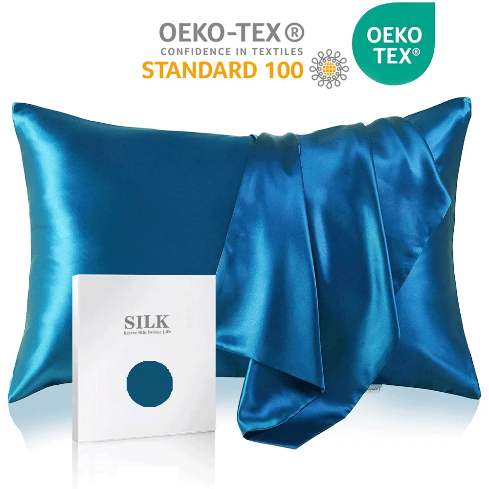 Funda De Almohada 100% Algodón Con Cremallera Oculta – Paquete De 2 (Tamaños Estándar, Queen, King) The Fabria