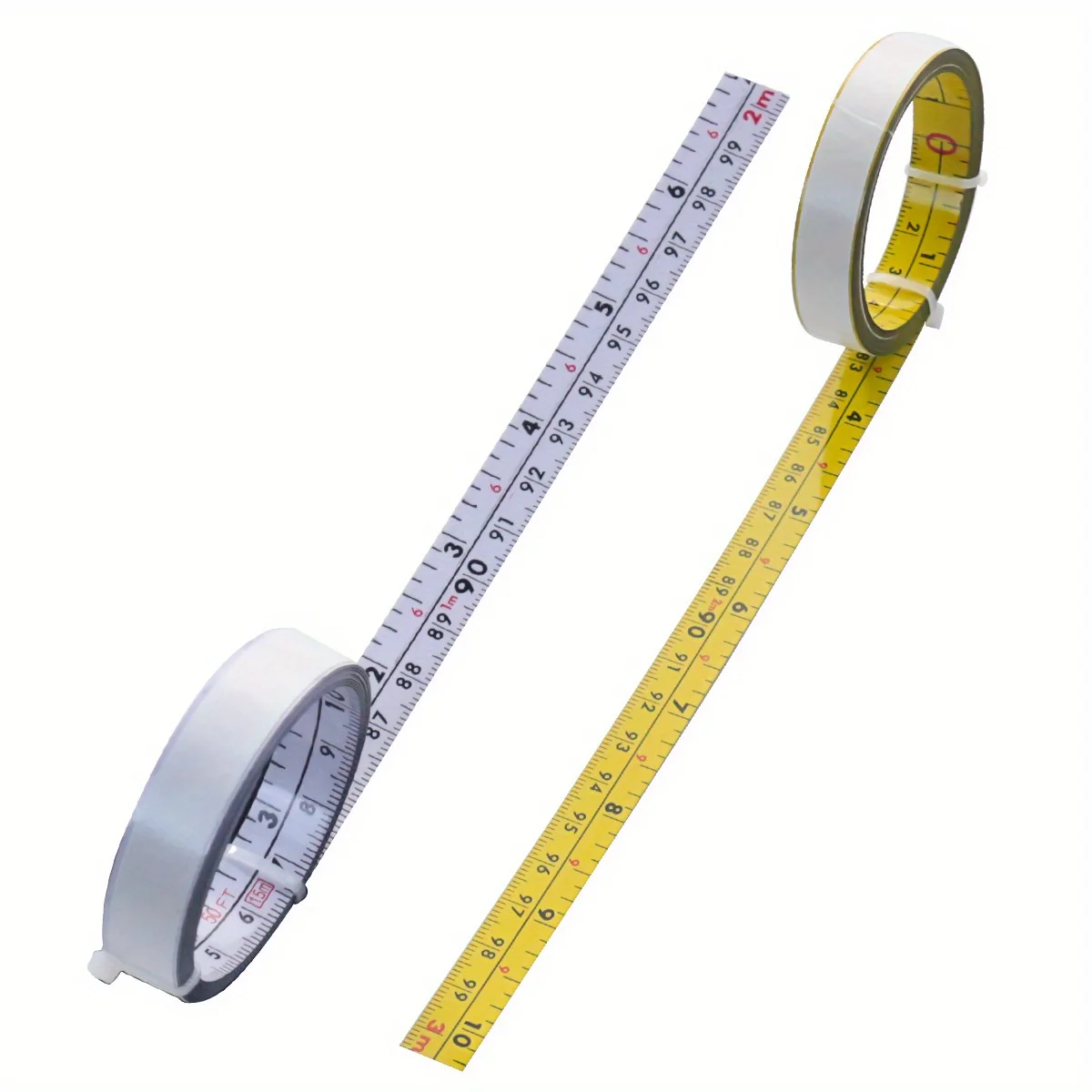 Self-Adhesive Dual Scale Steel Measuring Tape