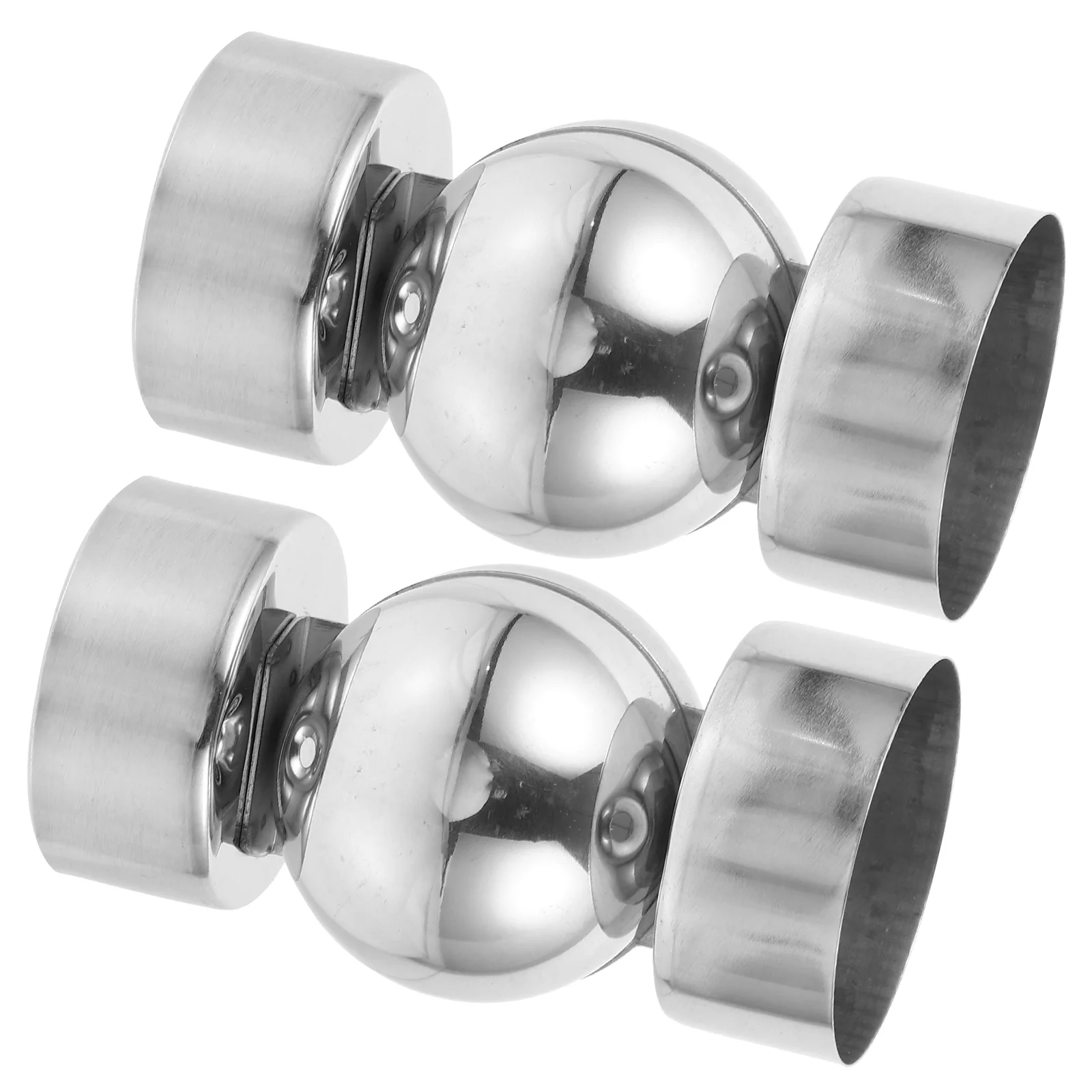 Handrail End Covers 5 Pcs Metal Round Caps Wood Plastic Stairway Handrail End Plugs Construction Tools Ladder Parts Decking