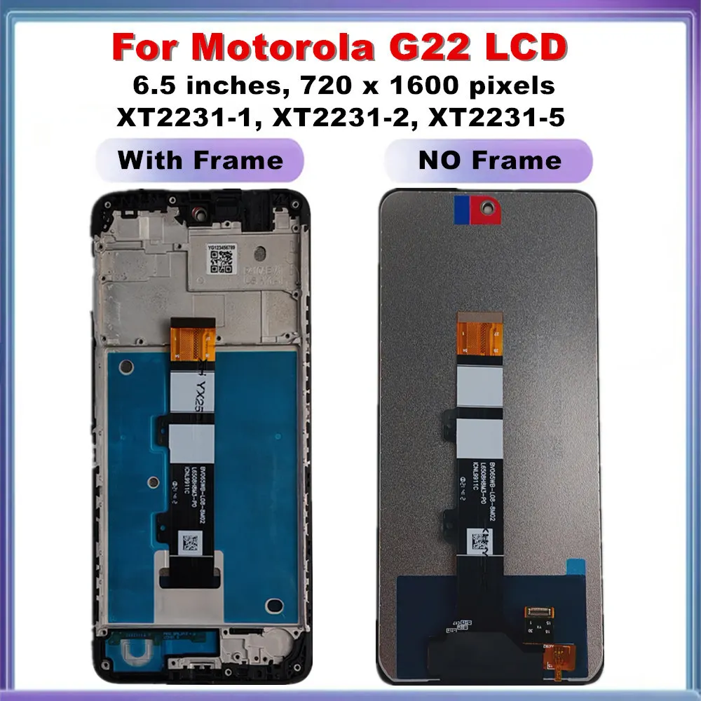 LCD Display Touch Screen Digitizer with Frame - Enhanced Display Replacement