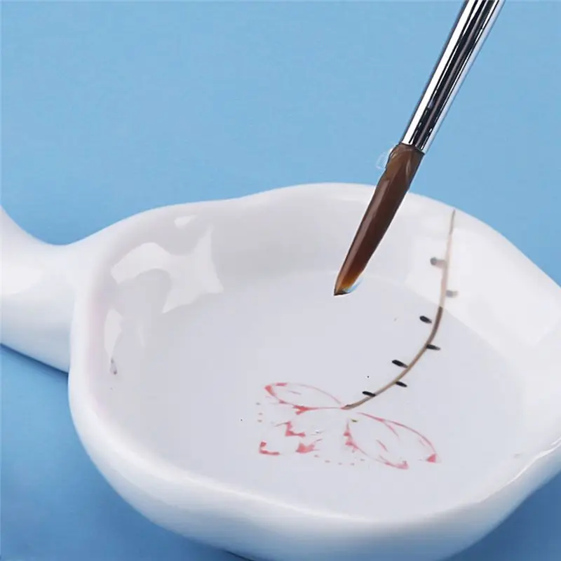 A23G 9Pcs 미세 디테일 페인트 브러시, 수채화 그림 아크릴 그림용 9가지 크기의 미니어처 디테일 페인트 브러시