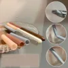 3PCS Nail Pen Caps Silicone Brush Cap Protector Opaque Extension Manicure Brushes Protectors Nails Accessories Tool 1