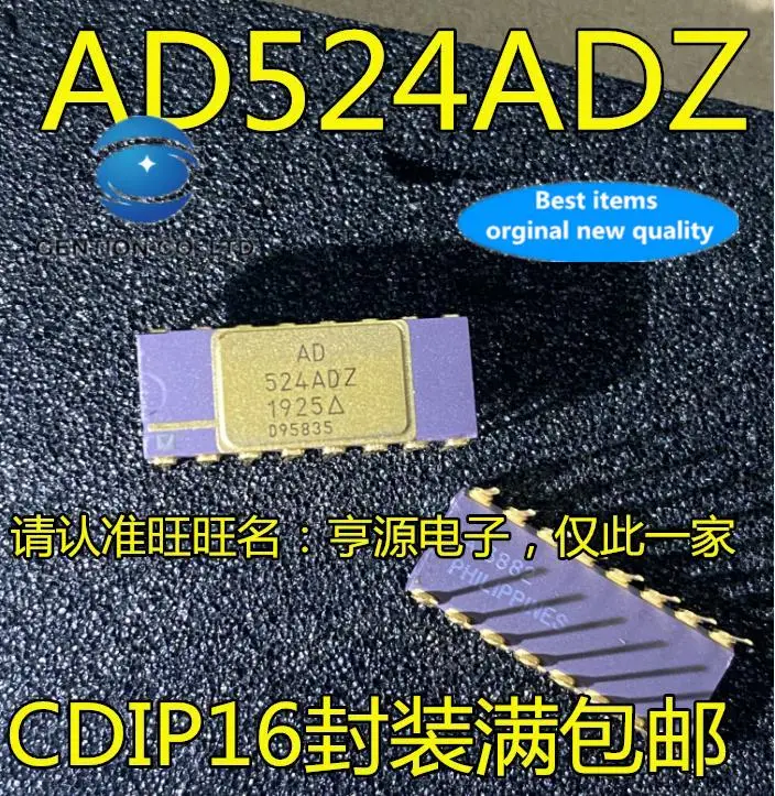 

100% оригинальный новый AD524 AD524AD AD524ADZ DIP-16 интегральная схема IC/чип прецизионного усилителя прибора, 2 шт.