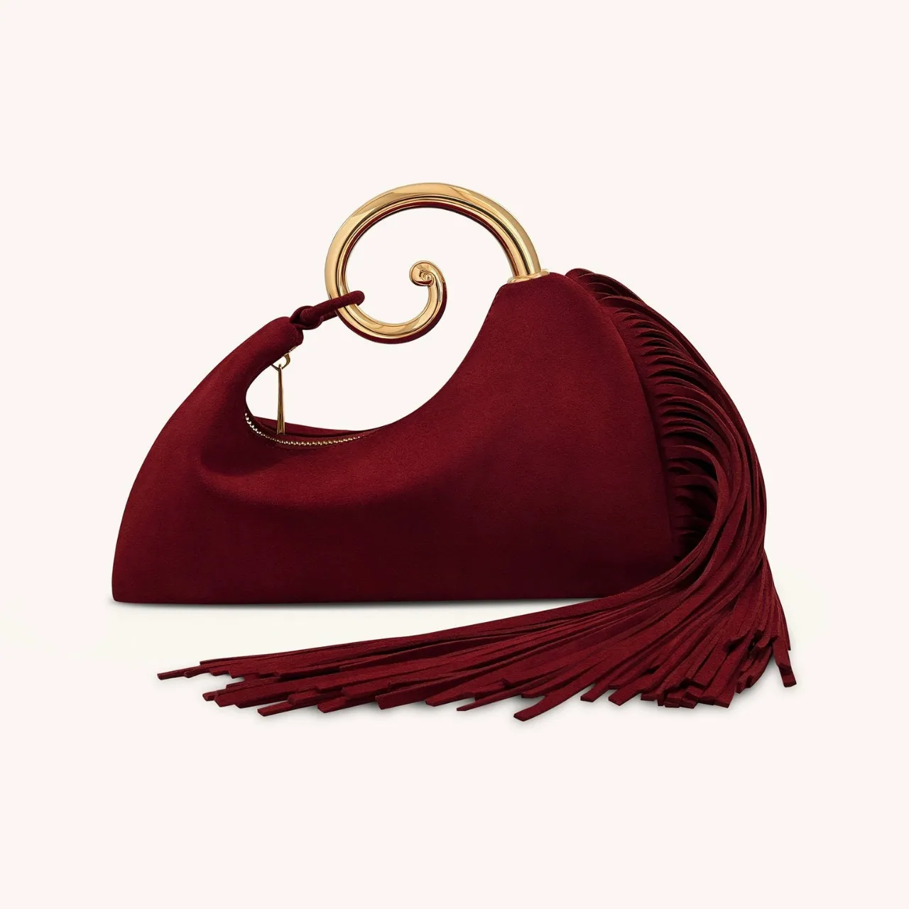 Fashion Women Mini Faux Suede Fringed Bag New Luxury Designer Handbag Spacious Crossbody Bag For Ladies Tassel Purse