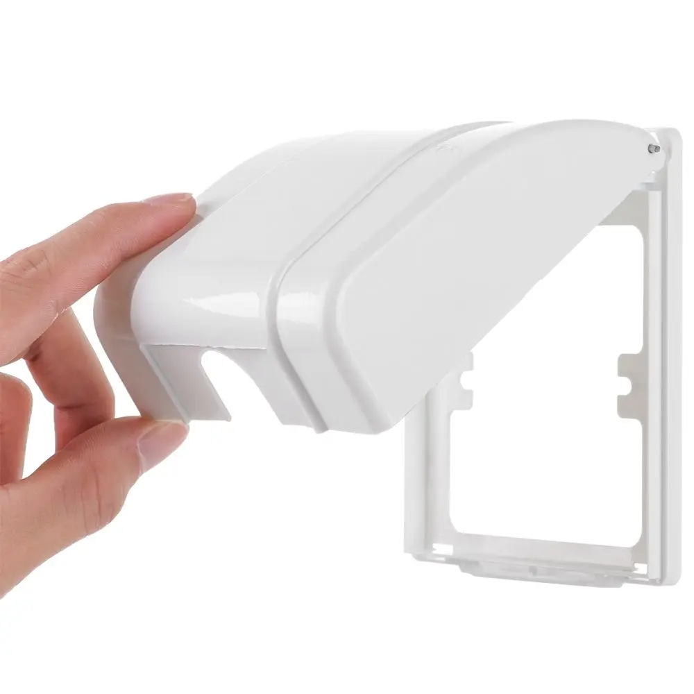 

Socket Protector Child Power Outlet Protector Waterproof Splash Box Sockets Electric Plug Cover Bathroom Supplies