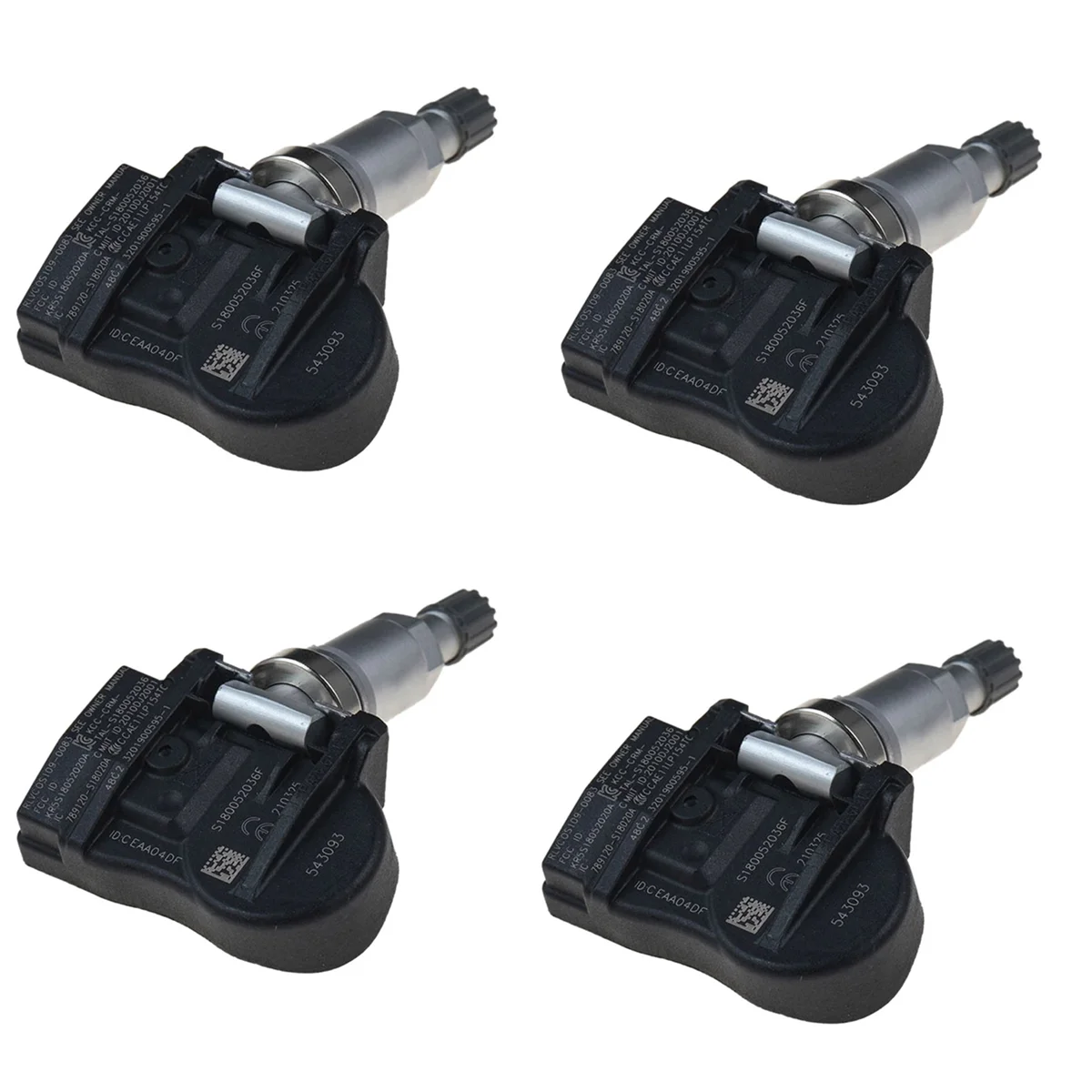 

Датчик давления в шинах 4X TPMS, датчик давления в шинах для Peugeot 407 207 307 607 508 807 Citroen C4 5 6 7 8 9681102280