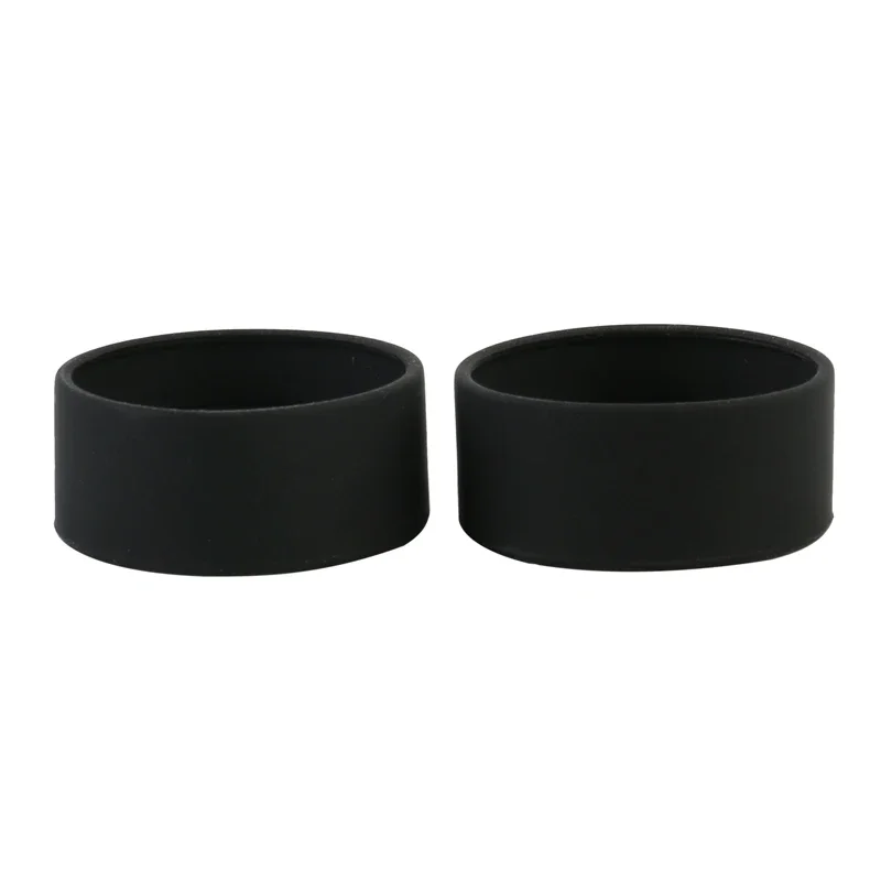 2 Pcs/set Cover Guards Eye Shields 34MM Outside Diameter Rubber Eyepiece Goggles for Stereo Binocular Trinocular Microscope-eye protector cups