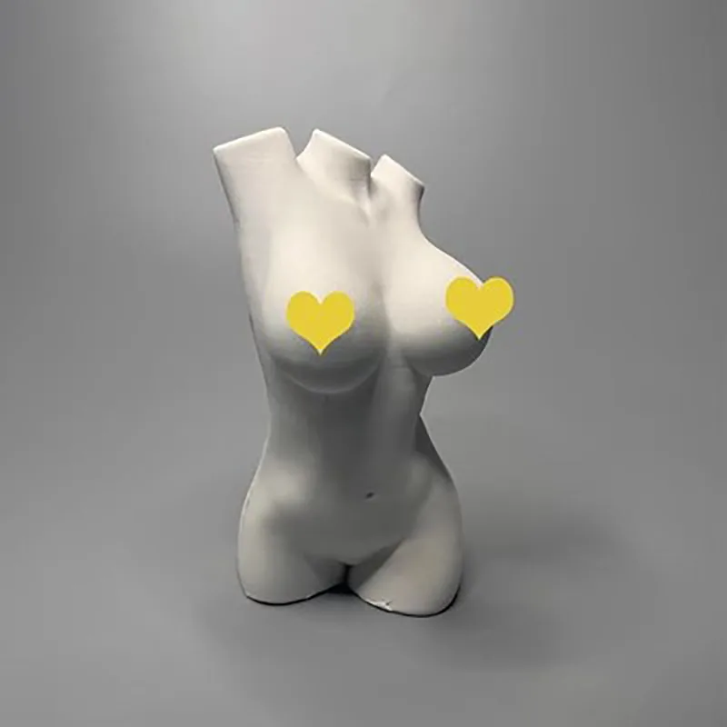 Minimalist Female Body Sculpture, Gypsum Desktop Art Decoration, Small Ornaments, High End Birthday Gifts