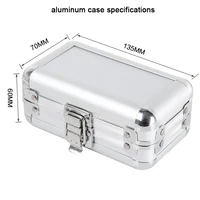 Telescope Filter Storage Box Aluminum Made with Sponge Protective Layer for 6pcs Filters 2