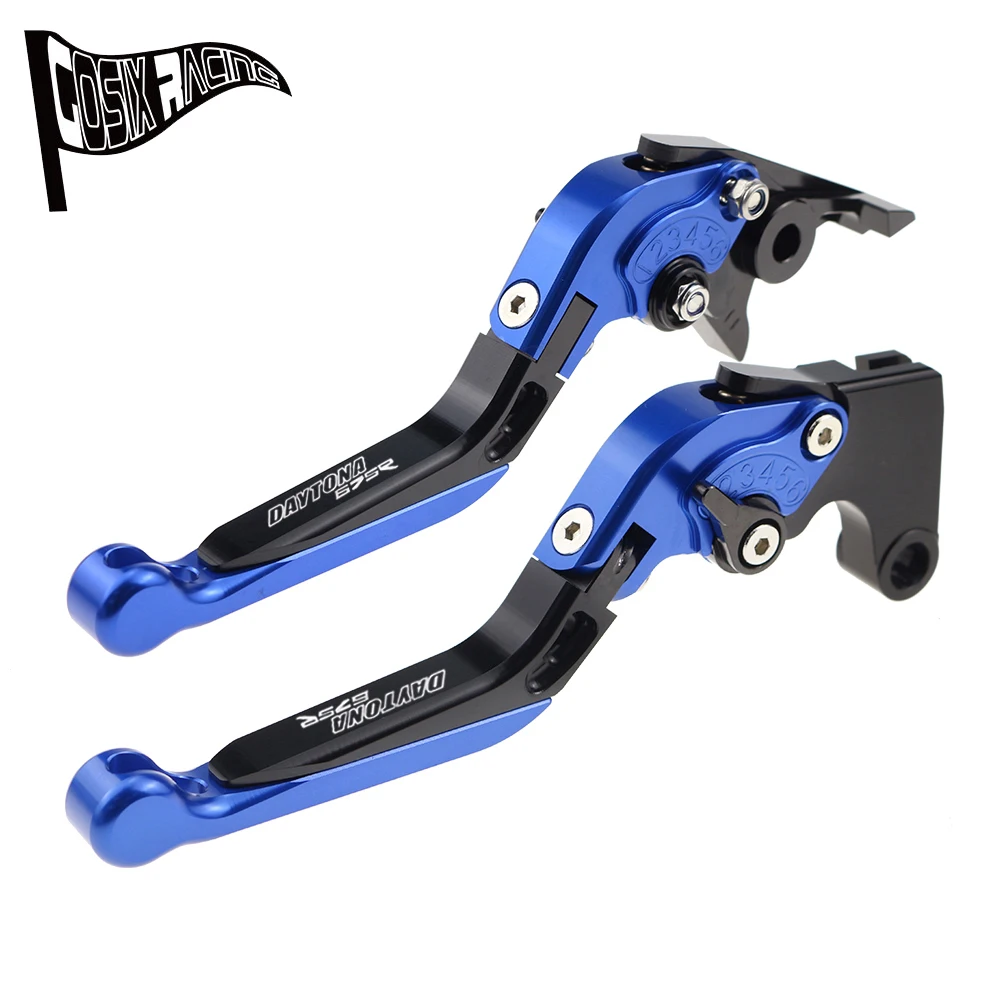 

Fit For DAYTONA 675 R 2011-2017 DAYTONA Motorcycle CNC Accessories Folding Extendable Brake Clutch Levers Adjustable Handle Set