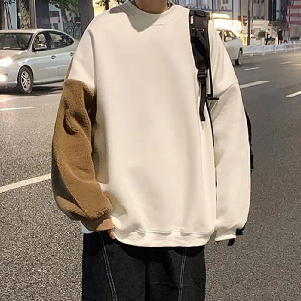 Oversized Sweatshirt Cartoon Bear Couple Sweatshirt Cozy Fall Winter Casual Top for Men Women Soft Warm Long Sleeves Sport Wear oversized hoodie thickening men s and women s hip hop loose bear pullover sweatshirt fall winter couple harajuku punk jacket top