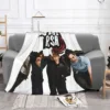 BIG TIME RUSH Boy Group Throw Blanket Personalized Soft Blankets and Throws for Sofa Bed Home Decor Outdoor Portable Blanket 3