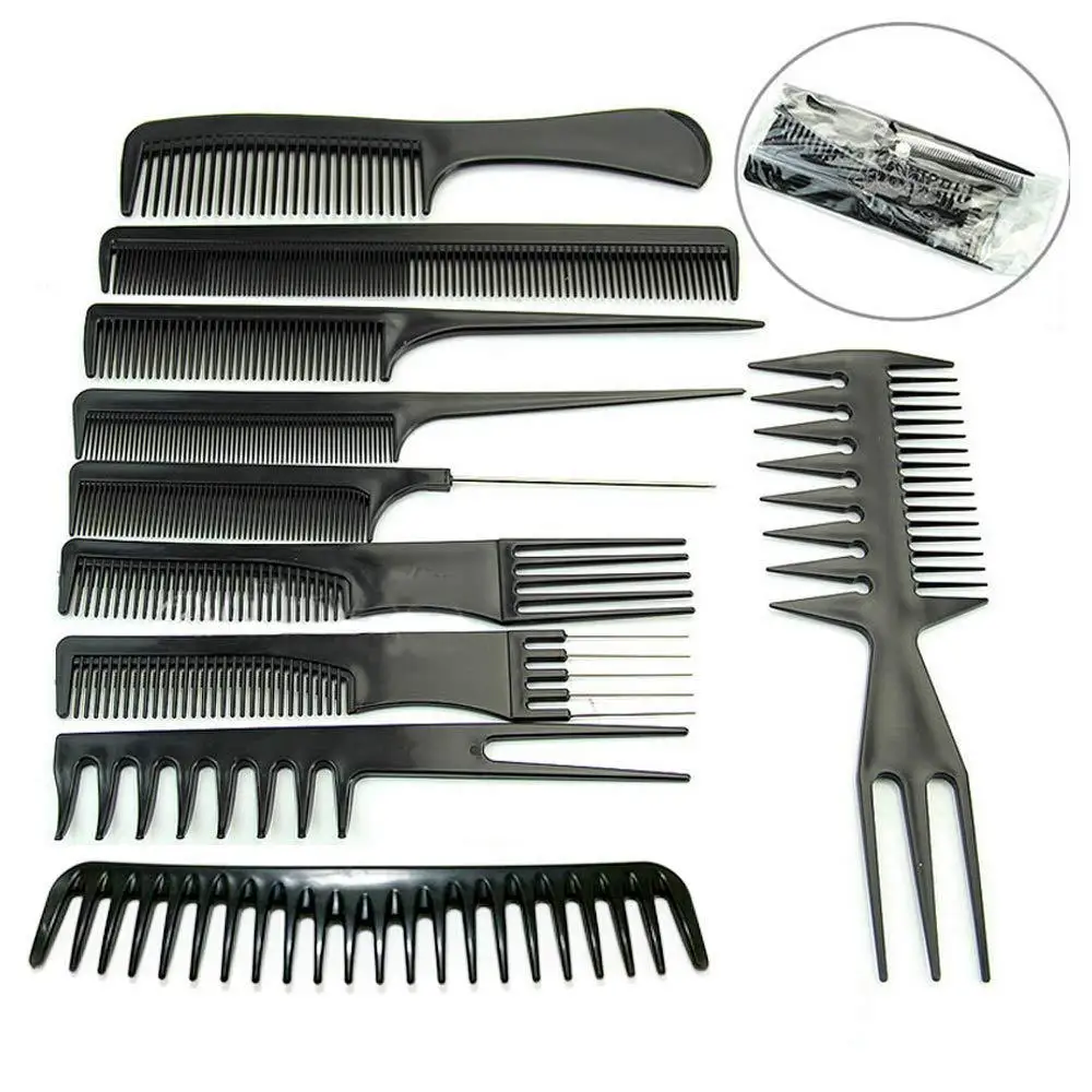 

Anti-static Hair Accessori Design Hair Comb Makeup Barber Haircare Styling Stylist Hairdressing Multifunctional Combs Tool Set