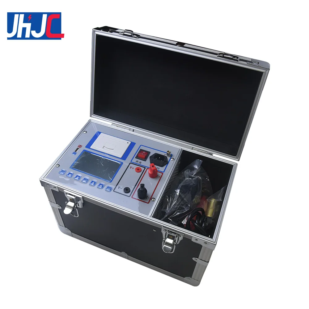 

5A/10A Box Type DC Winding Resistance Tester Down Conductor Lead on Earth Ground Ohmmeter Digital Ground Resistance Tester